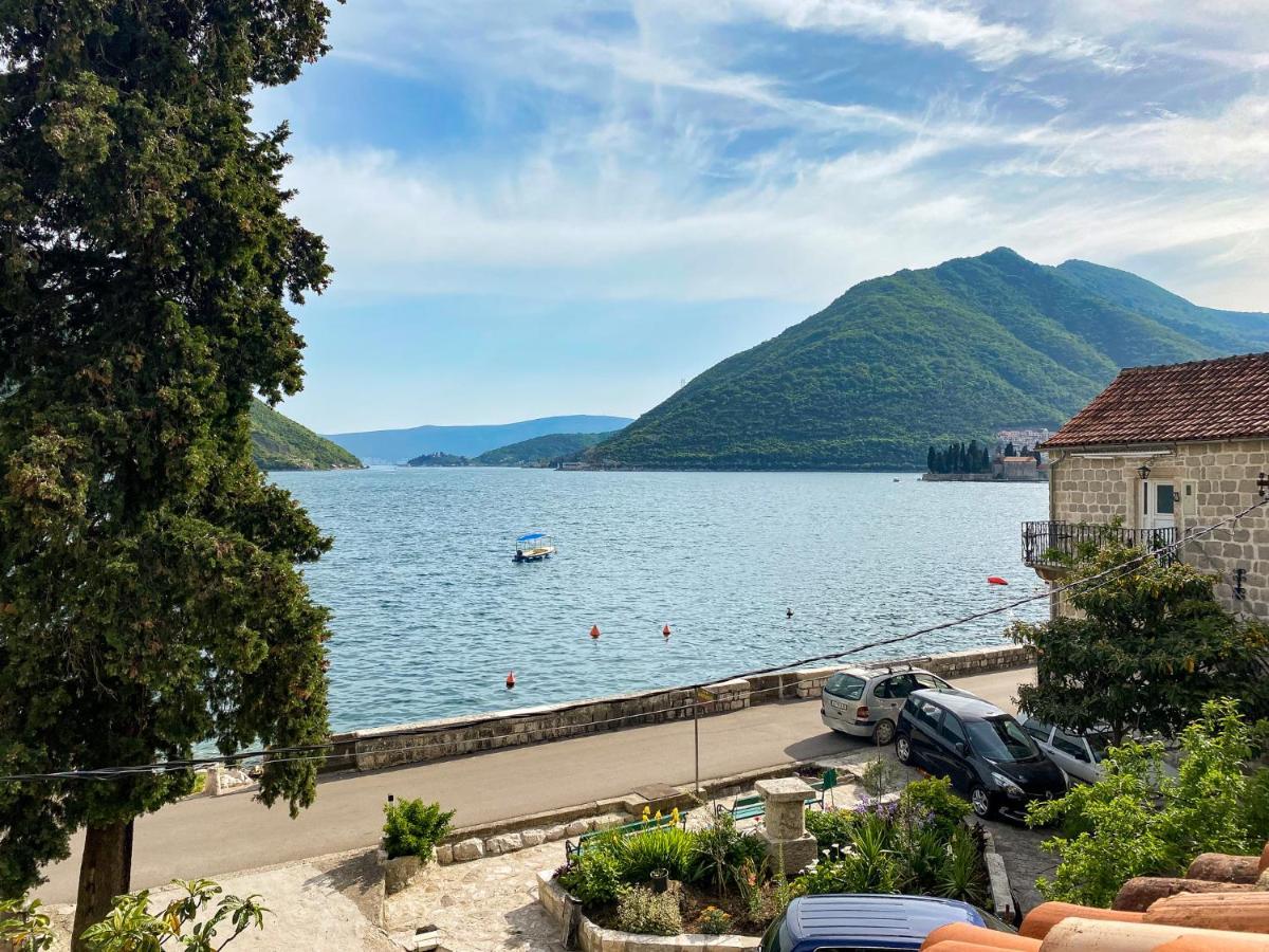 Charming Bohemian House In Perast Villa Exterior foto
