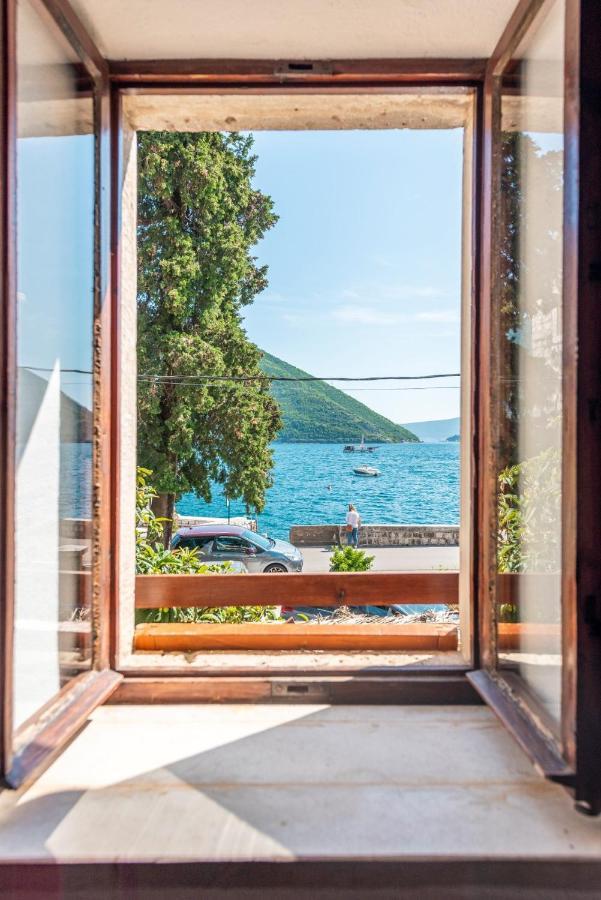 Charming Bohemian House In Perast Villa Exterior foto